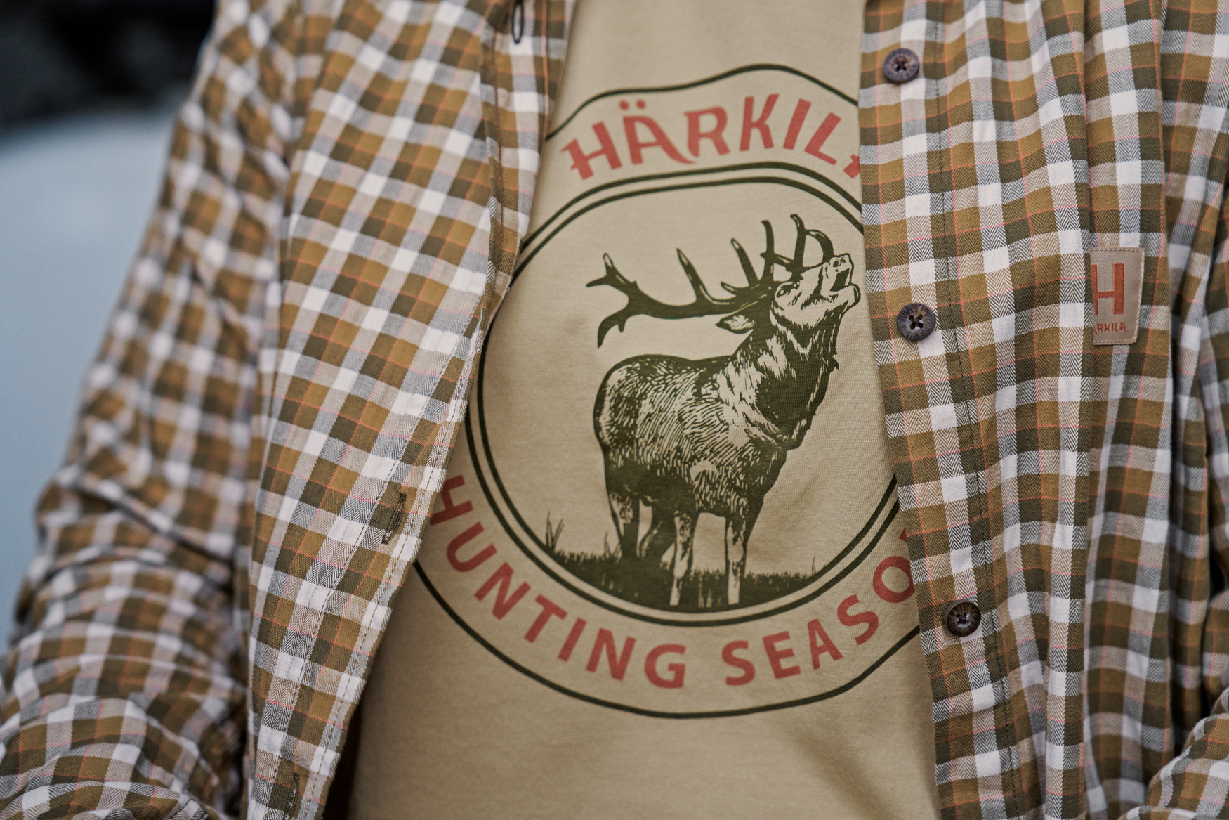 Harkila Stag Badge T-Shirt