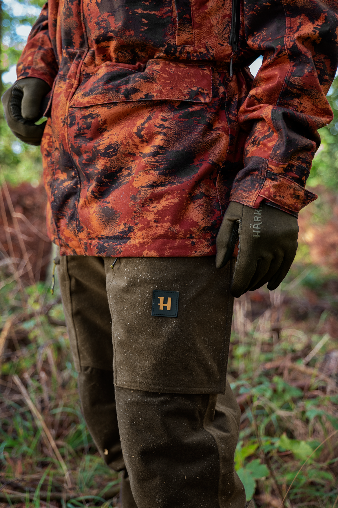 Harkila veste Forest hunter GTX camo long jacket