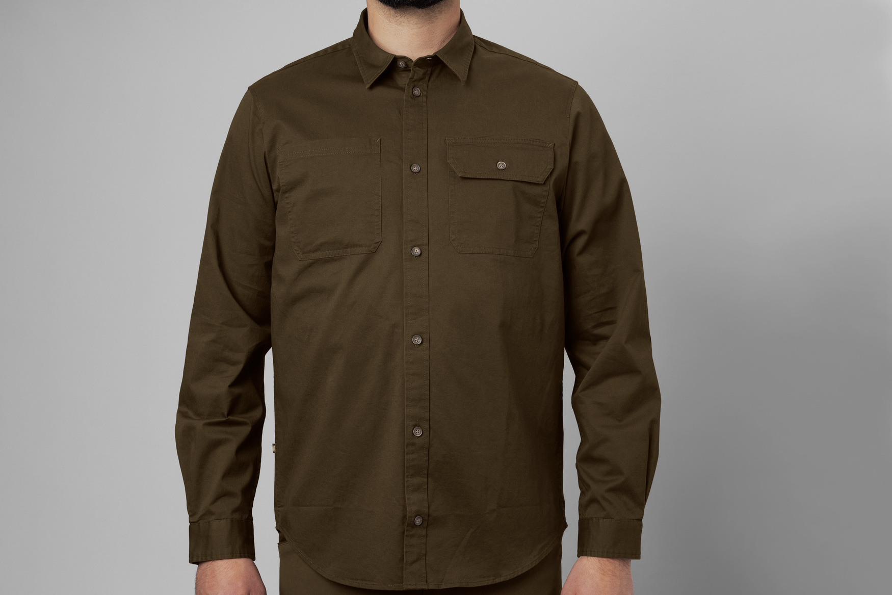 Harkila Chemise Trym Willow Green