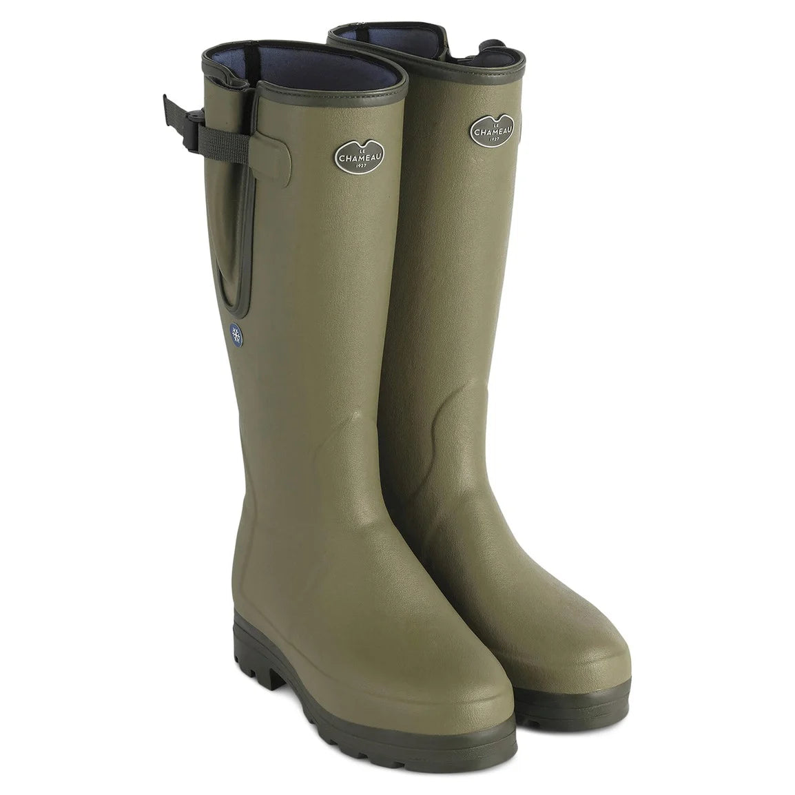 Le Chameau Bottes hommes Vierzonord doublées Néoprène