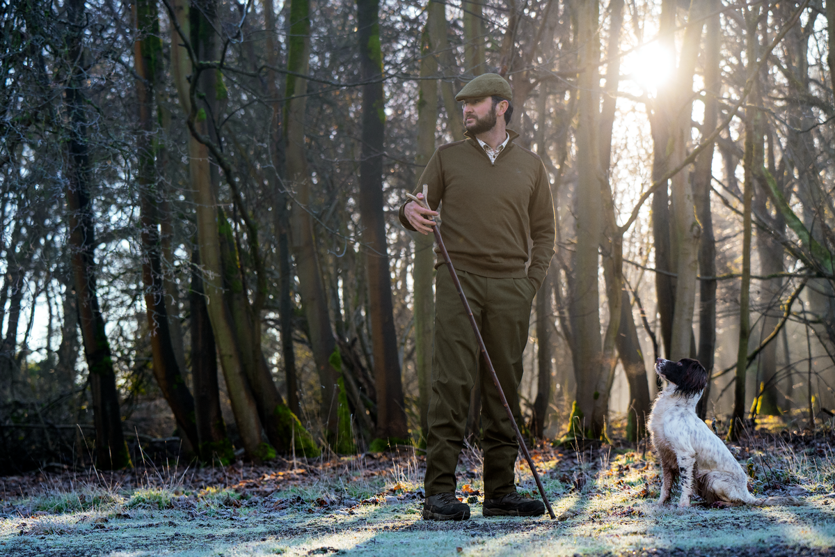 Seeland Pull pine half zip