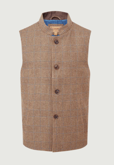 Schoffel Gilet Berwick Tweed Loden Green