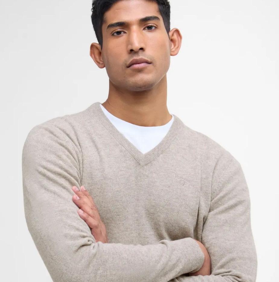 Barbour Pull Buy Essential V-Neck