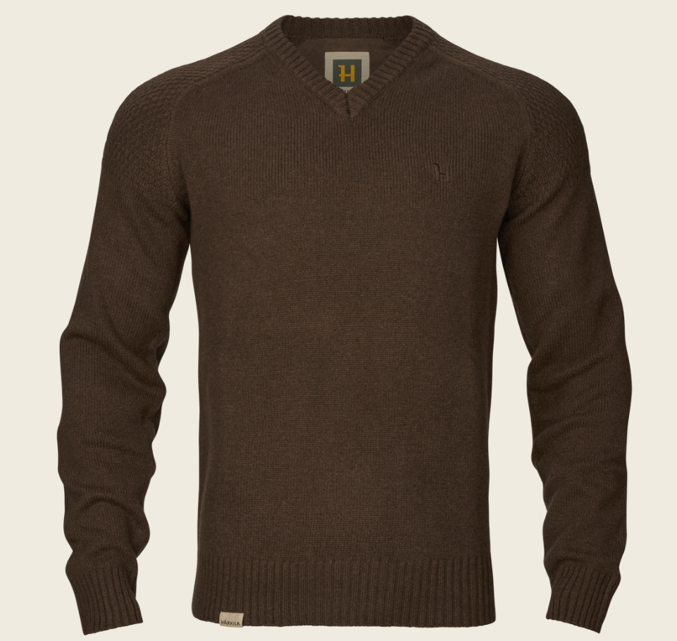 Harkila Vincent Merino V-Neck