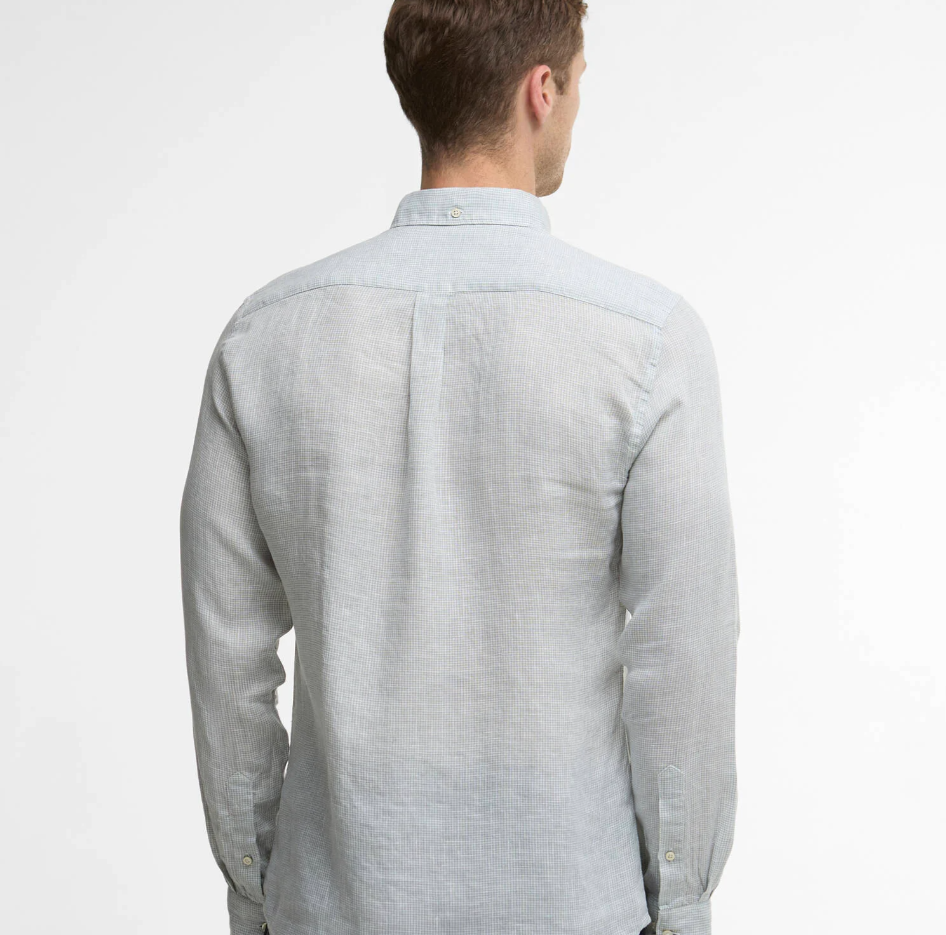 Barbour Chemise en lin olive