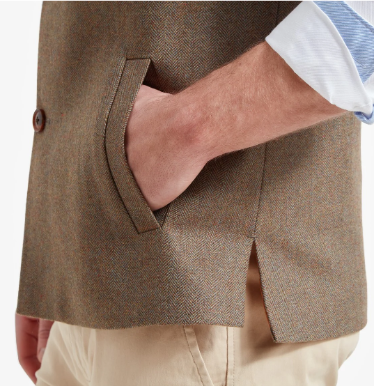 Schoffel Gilet Berwick Tweed Loden Green