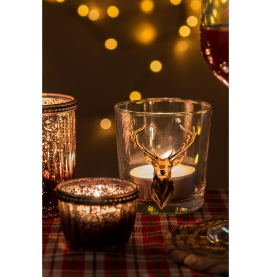 Clayre & Eef Verres cerf