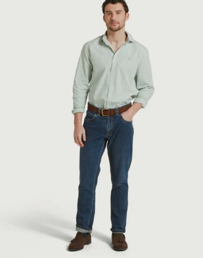 Schoffel Chemise Yhorpeness Aqua Sage