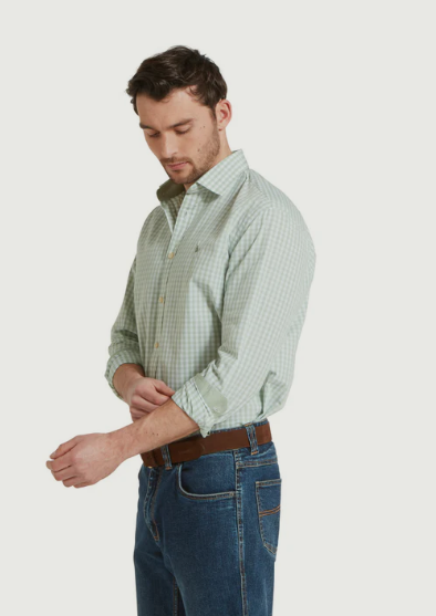 Schoffel Chemise Yhorpeness Aqua Sage