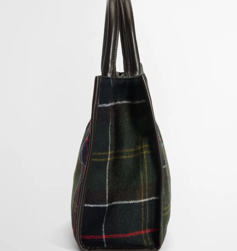 Barbour Sac Barhill Tartan tote bag