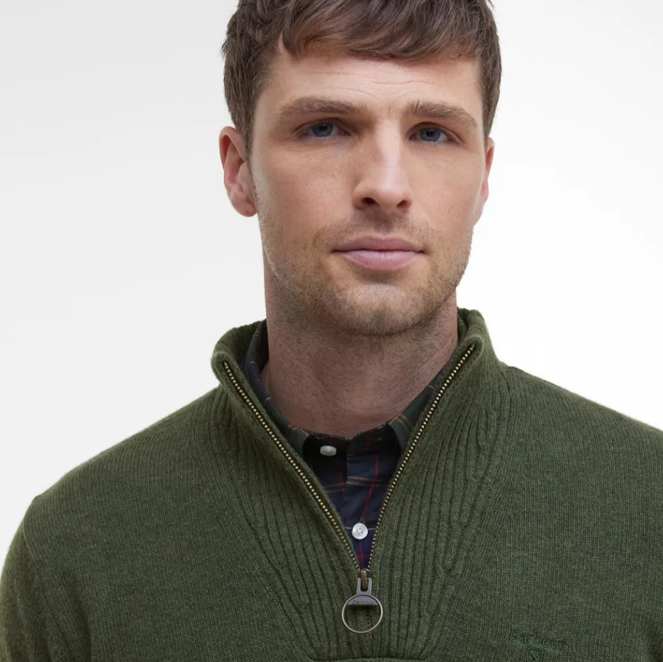 Barbour Pull demi-zip