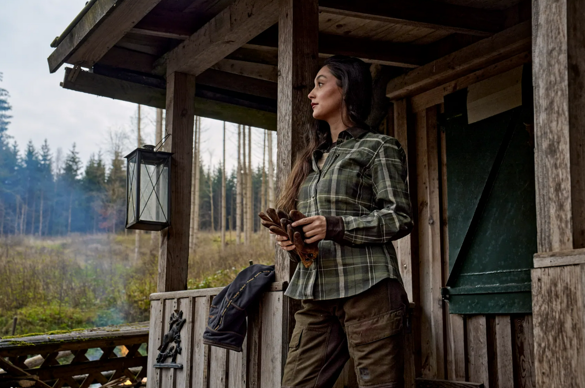 Harkila Chemise Pajala L/S Femmes