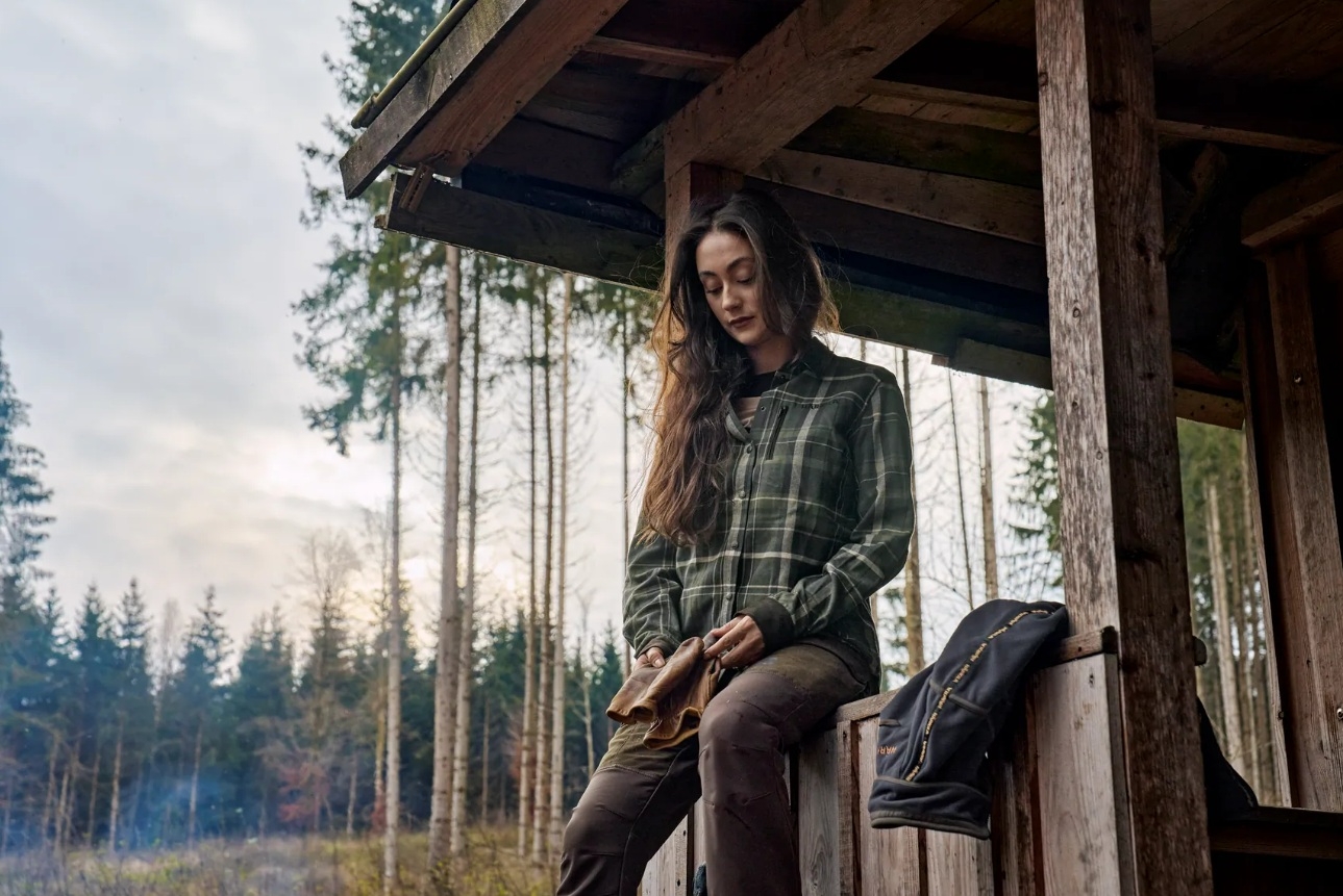 Harkila Chemise Pajala L/S Femmes