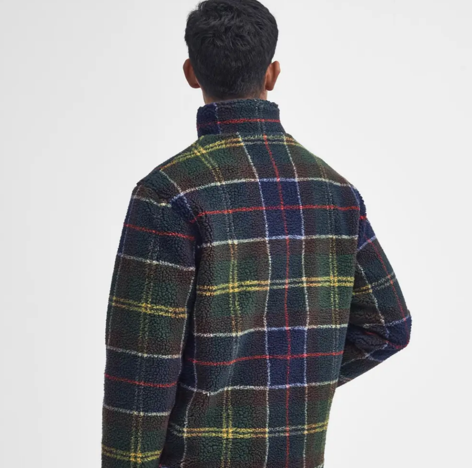 Barbour Veste Sherpa Tartan