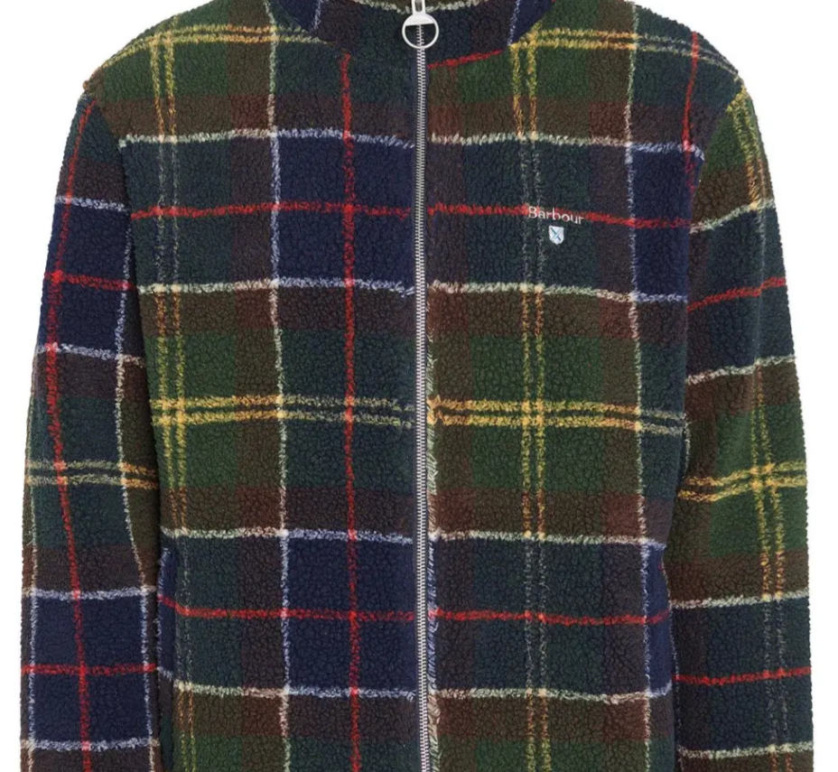 Barbour Veste Sherpa Tartan