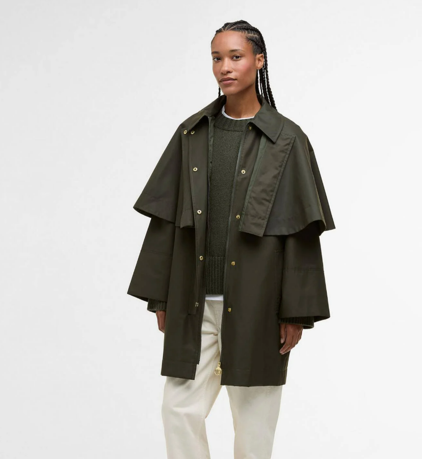 Barbour cape-veste Fia Impermeable