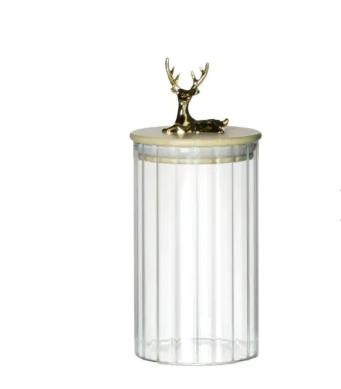Mars More Bocal en verre figurine cerf
