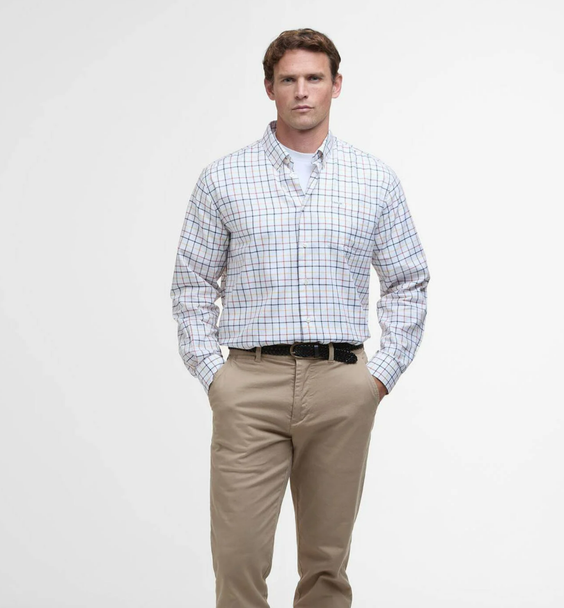 Barbour chemise caswell rose