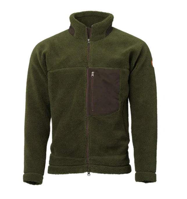 Laksen veste teddy zip