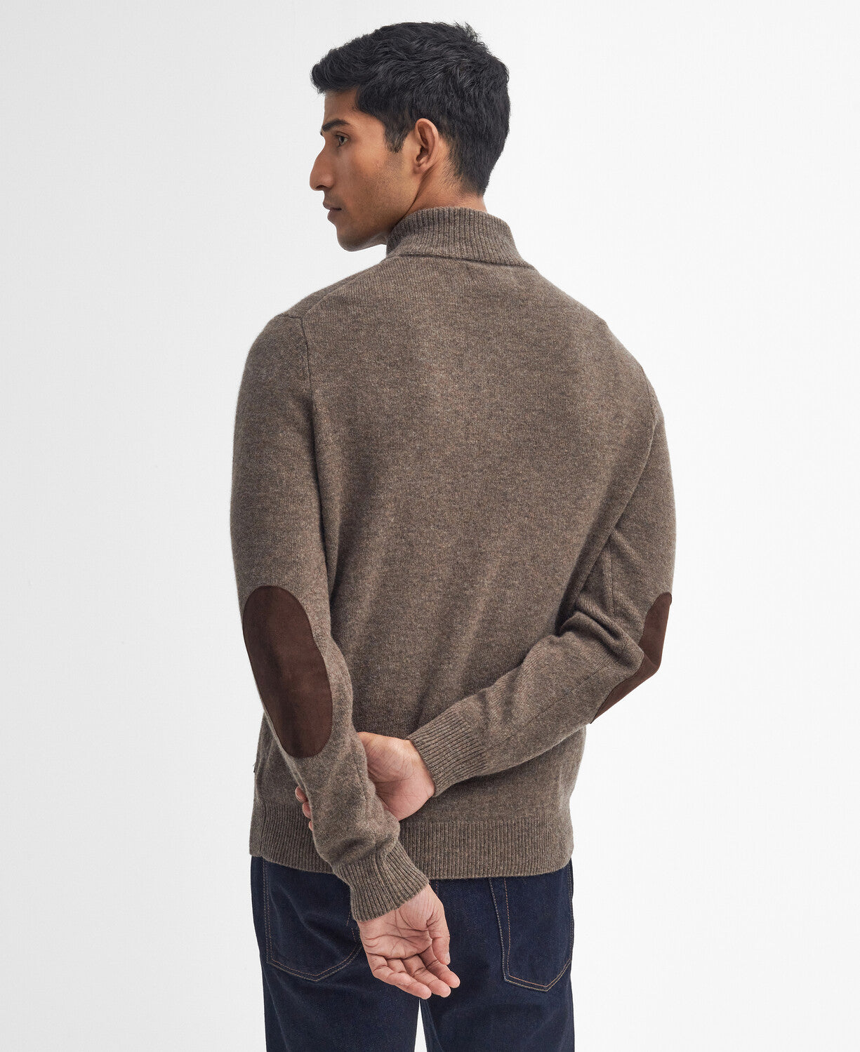 Barbour Pull col montant zip et boutons