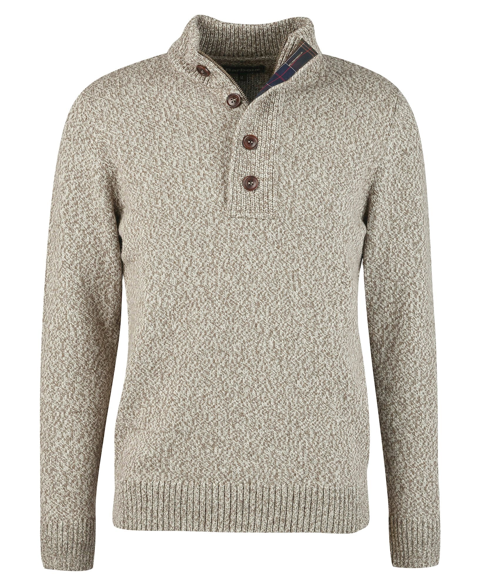 Barbour Pull laine avec col zip