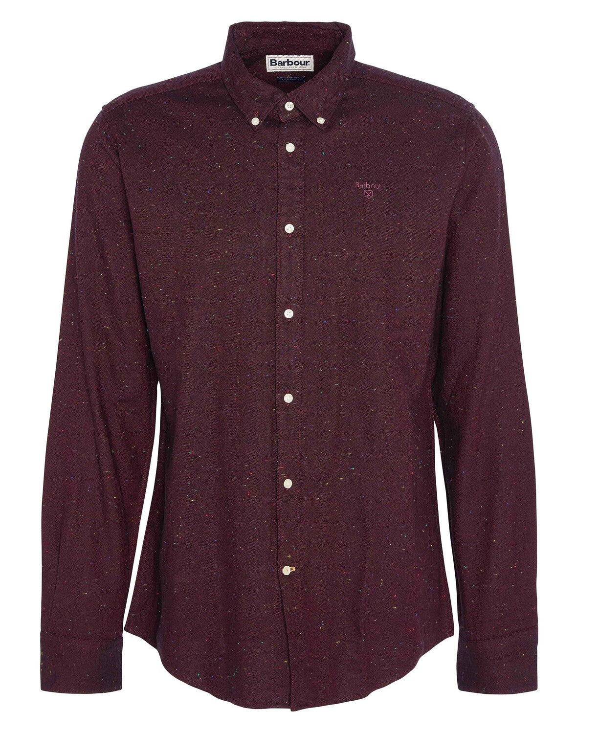 Barbour Chemise Bordeau