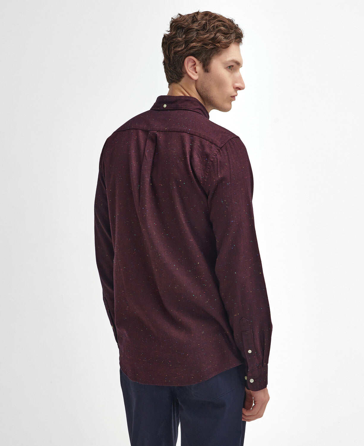 Barbour Chemise Bordeau