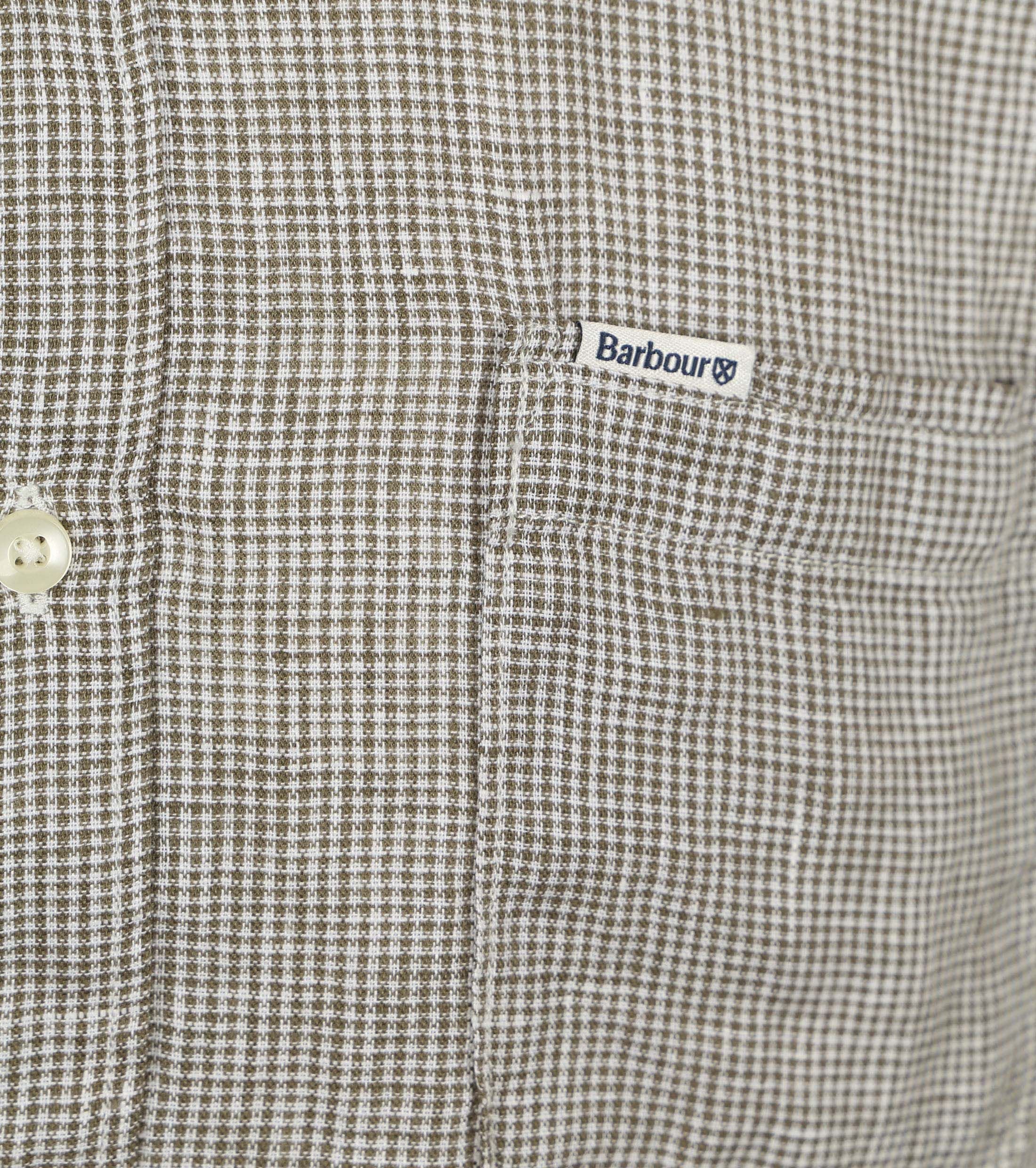 Barbour Chemise en lin olive