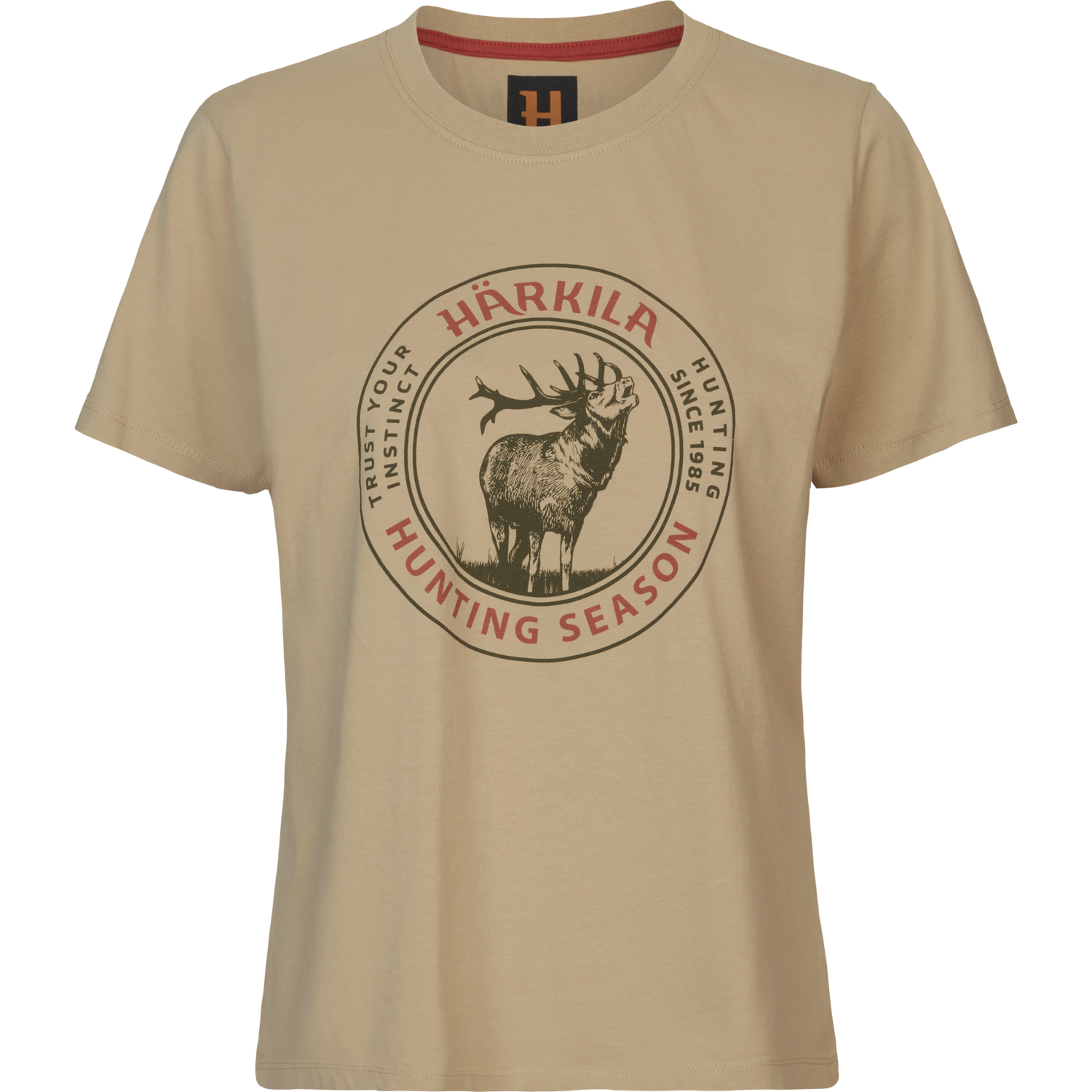 Harkila Stag Badge T-Shirt