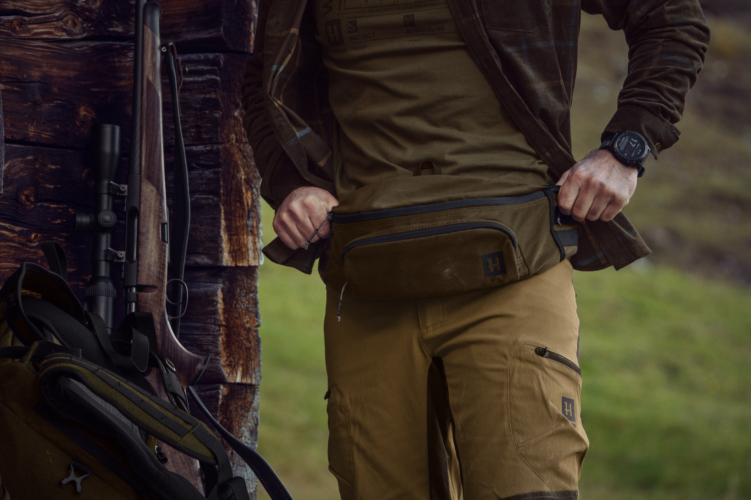 Harkila Sac de Ceinture Deer Stalker