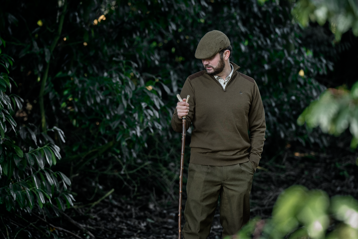 Seeland Pull pine half zip