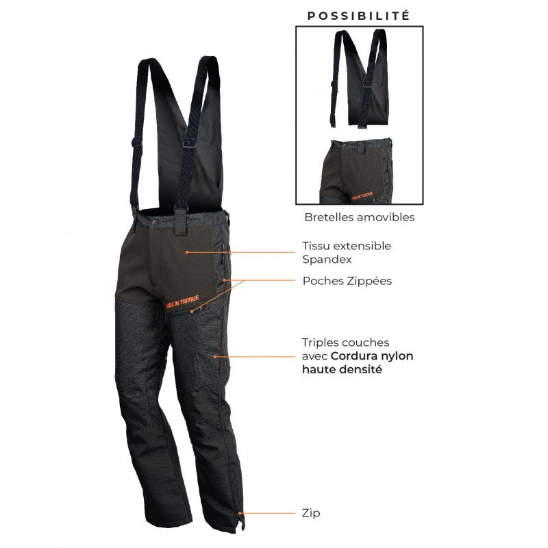 Somlys Salopette Cordura Made in Traque