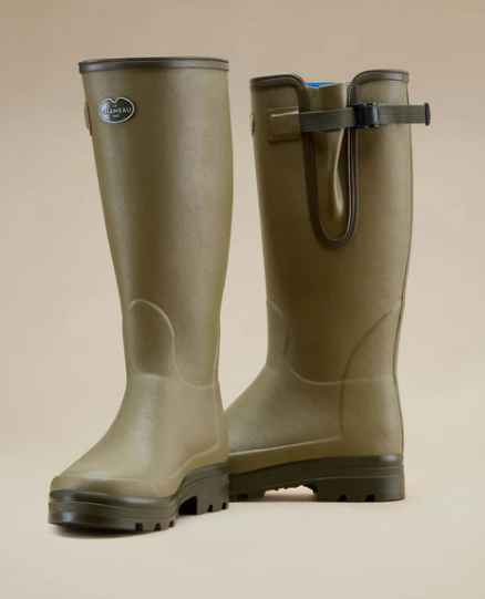 Le Chameau Bottes hommes Vierzonord  doublées Néoprène
