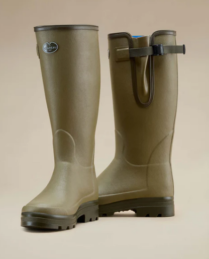 Le Chameau Bottes hommes Vierzonord  doublées Néoprène