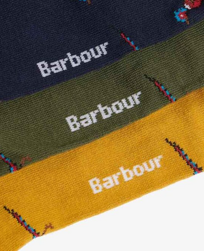 Barbour set 3 paires de chaussettes b