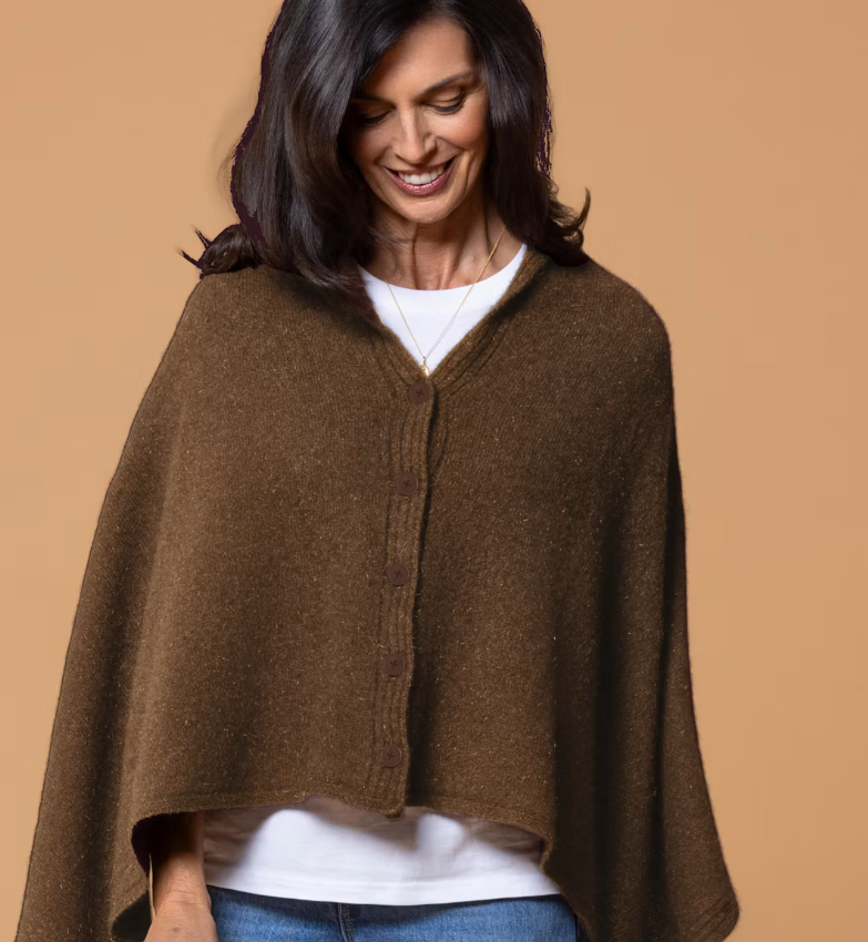 Noble Wilde Cape avec boutons