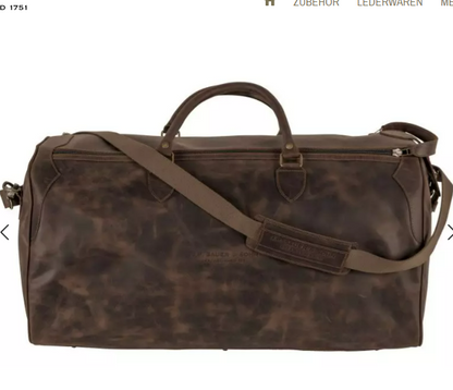 Sauer Sac de voyage en cuir