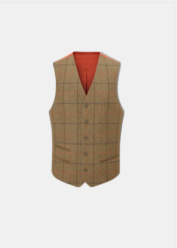 Alan Paine Gilet Tweed