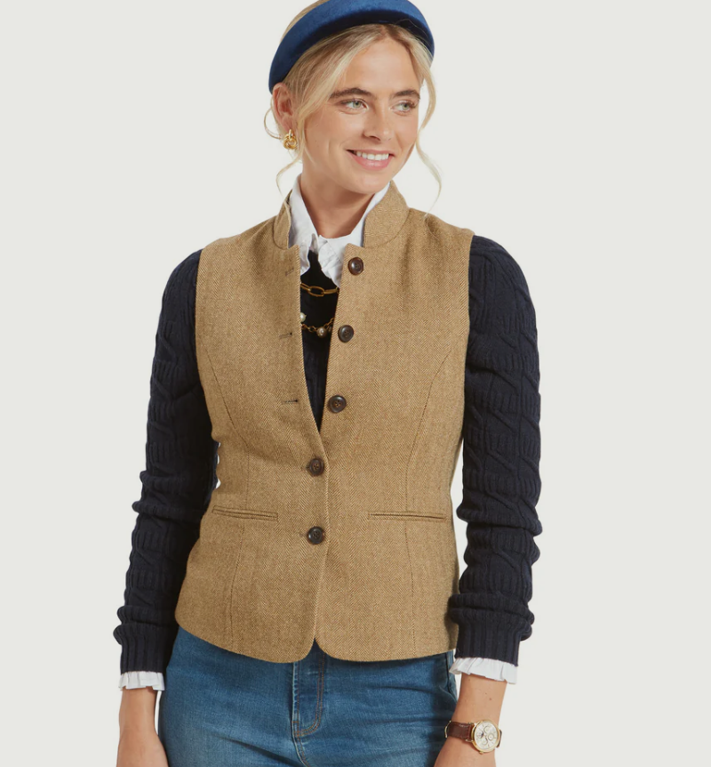 Schoffel Gilet Tweed Millport