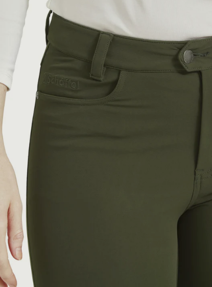 Schoffel Pantalon Vert déperlant femme