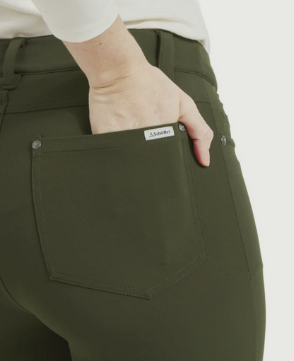 Schoffel Pantalon Vert déperlant femme