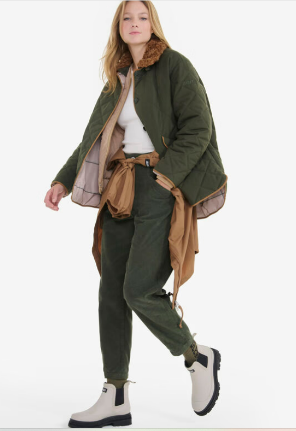Aigle veste matelassée déperlante mi-longue