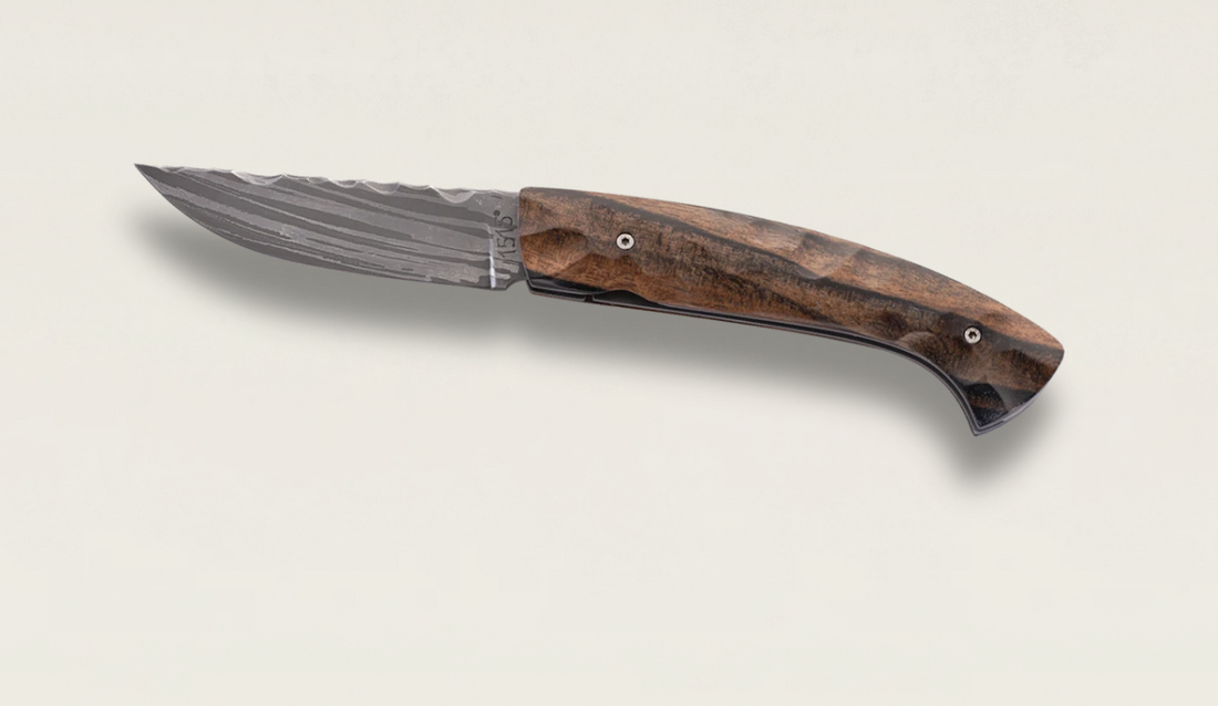 Atelier 1515 Couteau Primitif Ebène du Cameroune