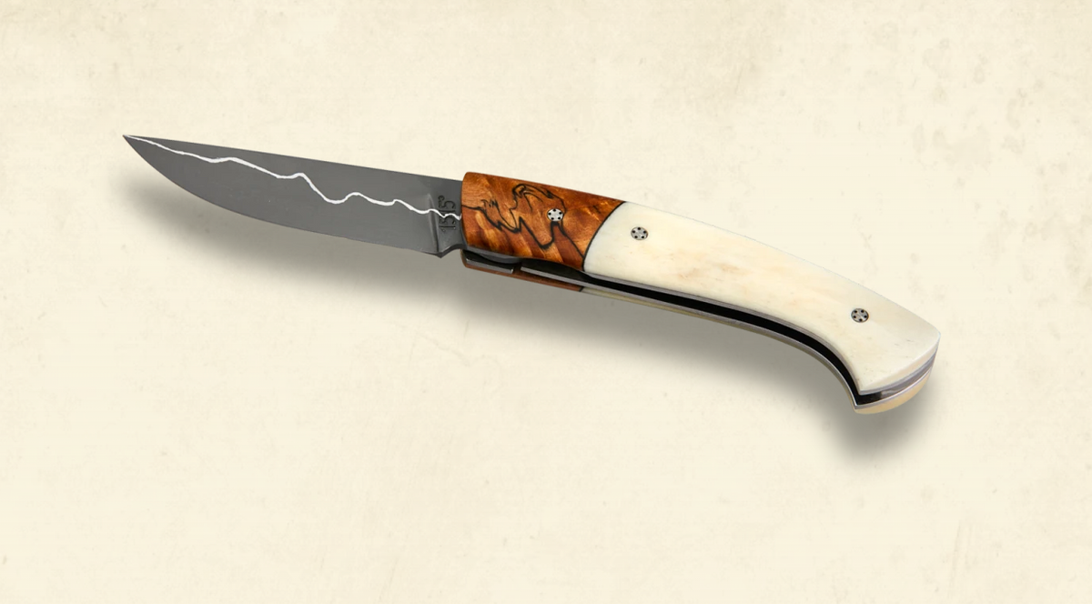 Atelier 1515 couteau de poche ligne de vie