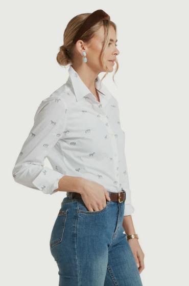 Schoffel Country Chemisier Norfolf Zebra Femme