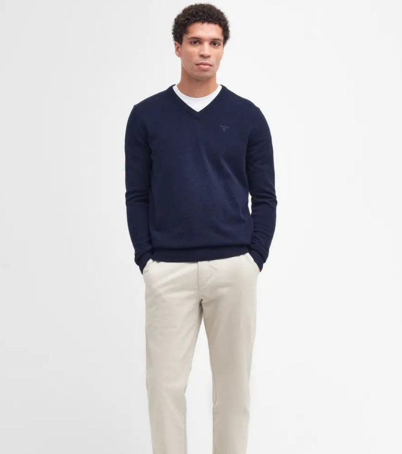 Barbour Pull Buy Essential V-Neck