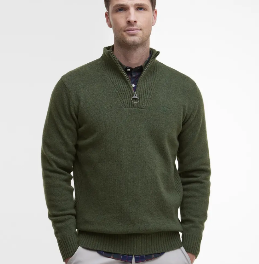 Barbour Pull demi-zip