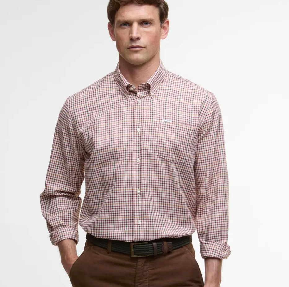 Barbour Chemise Henderson Brick