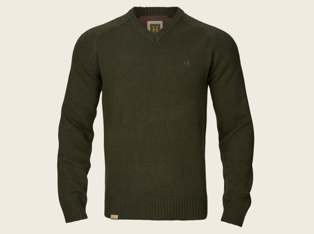 Harkila Vincent Merino V-Neck