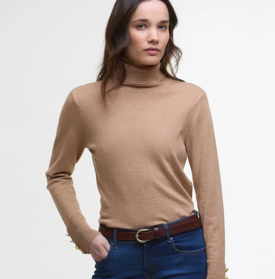 Barbour Pull col roulé Corbridge